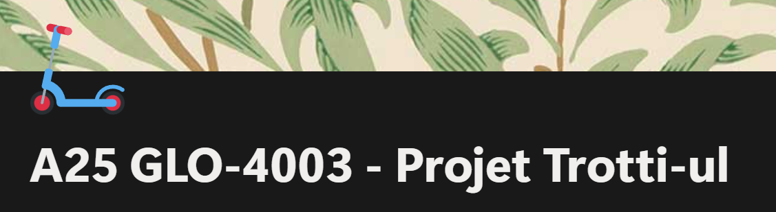 Electric scooter on a university campus